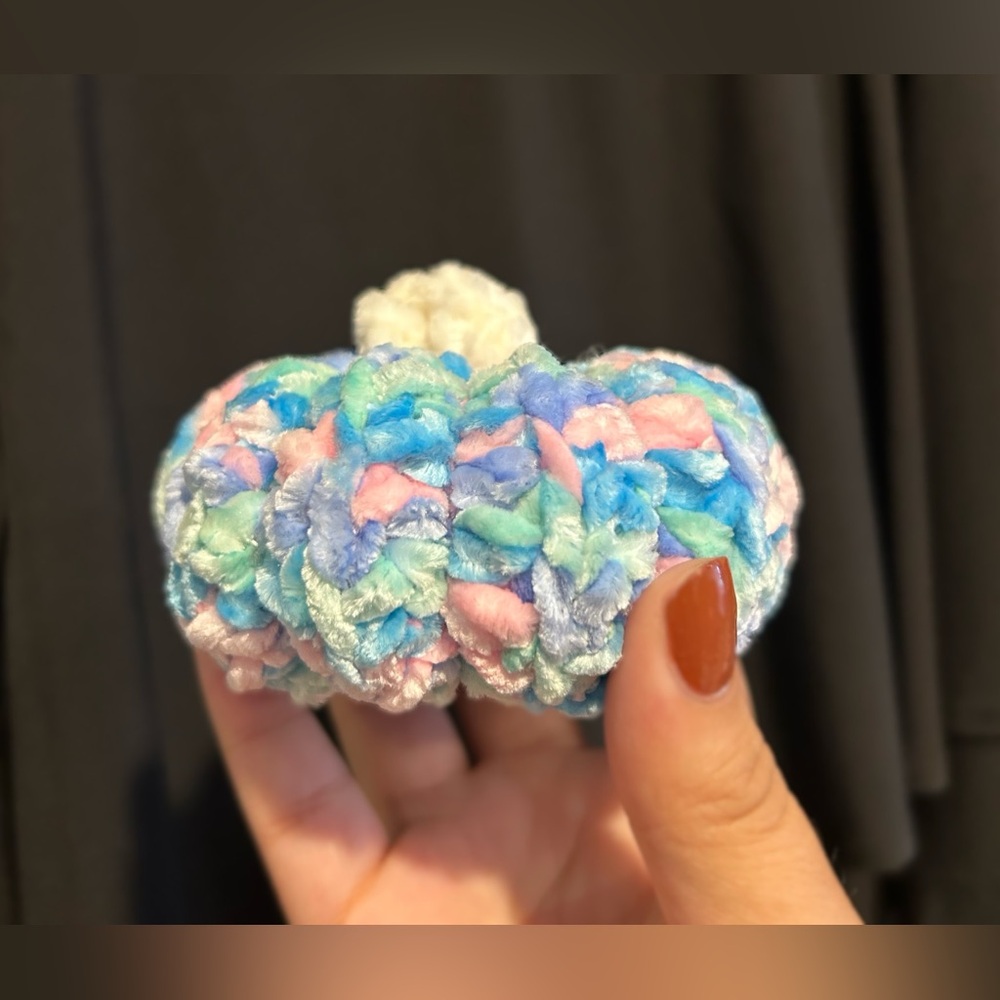 2 for $17 | Pastels Crochet Pumpkin
